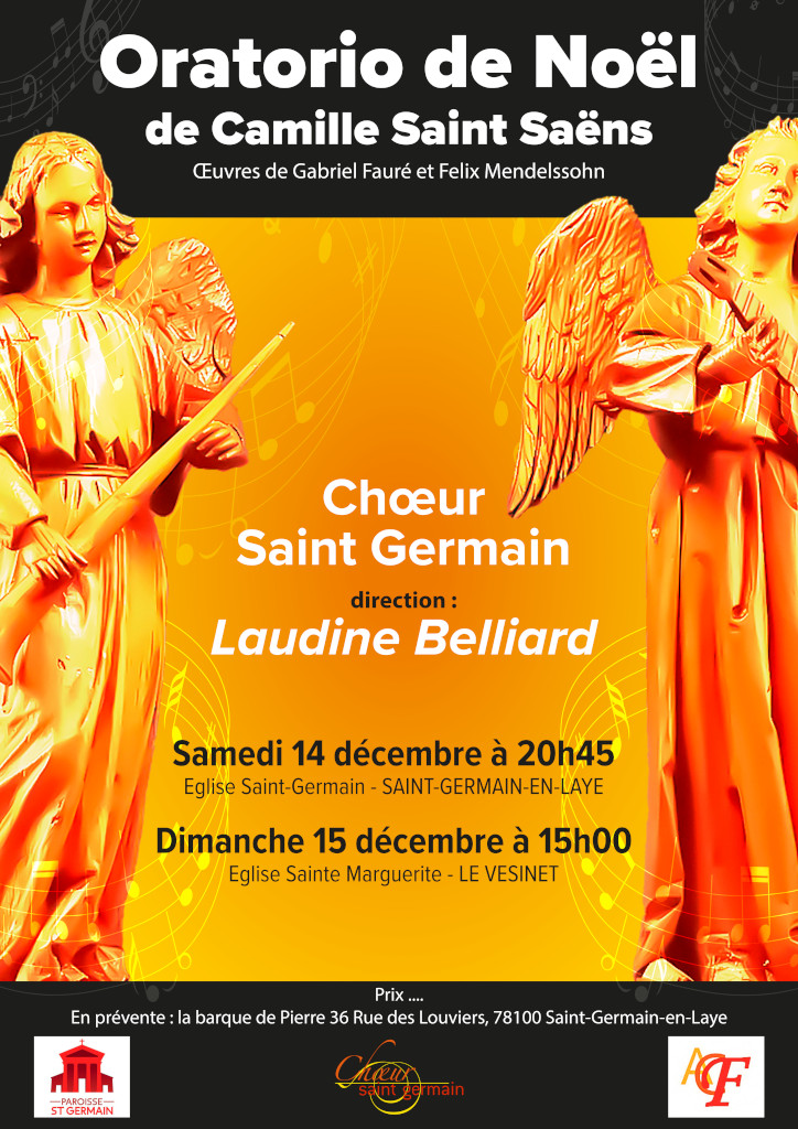 prochain concert du chœur Saint-Germain